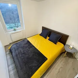 Appartement Le Rhon'ain - Vue Rhone - Lit Queen Size, Bellegarde-sur-Valserine